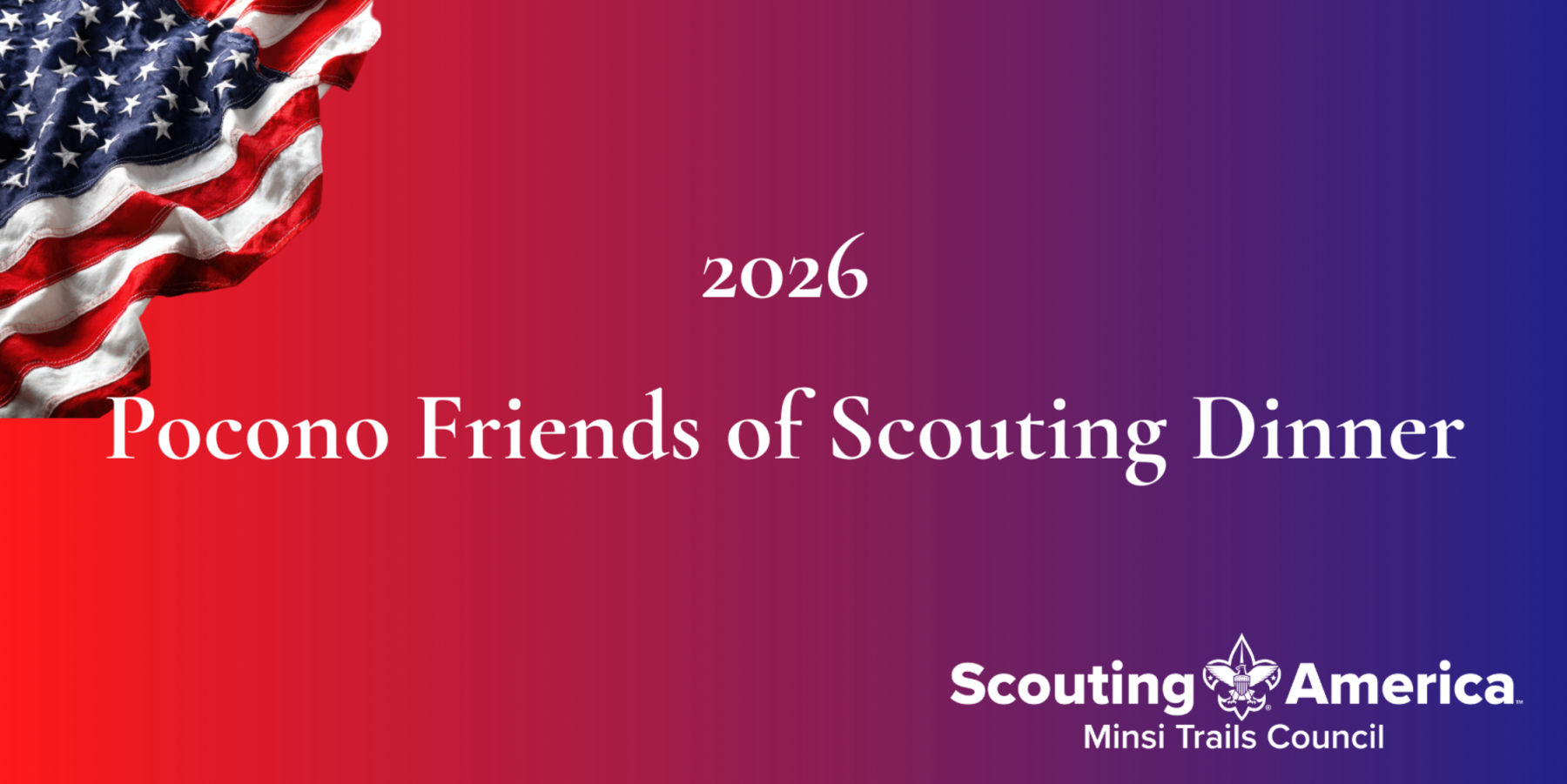 2026 Pocono Friend of Scouting Dinner